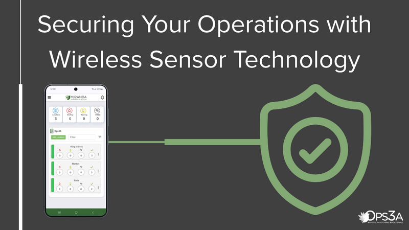 Securing Your Operations with Wireless Sensor Technology